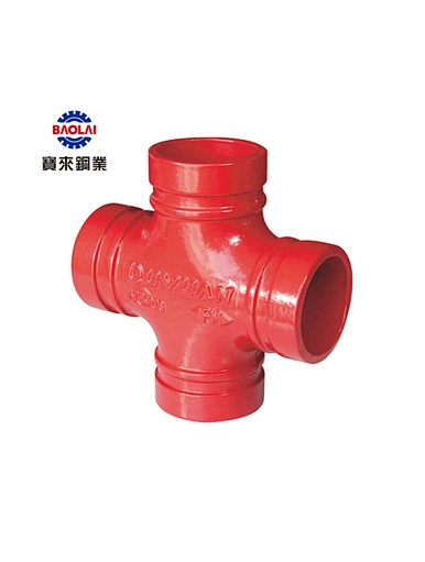 fire sprinkler system,Grooved straight cross (Equal cross)